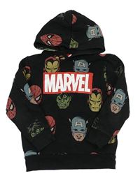 Černá mikina s kapucí - Avengers H&M