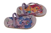 Lila žabky s poníky - My little Pony vel.21
