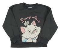 Tmavošedá mikina s Marií Disney
