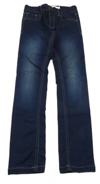 Tmavomodré skinny rifle Name it