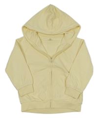 Vanilková propínací mikina s kapucí M&S