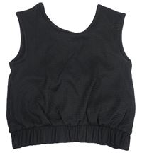 Černý crop top F&F