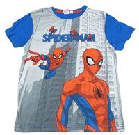 Modro-šedé tričko se Spider-manem zn. Marvel