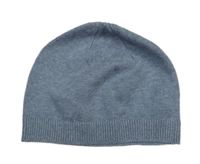 Modrošedá pletená čepice Mothercare