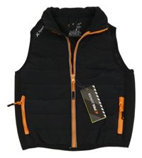 Nové - Černá šusťáková zateplená vesta Xpert