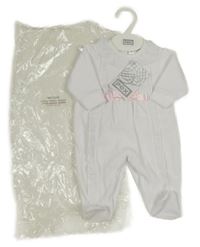 Nové - Bílý sametový overal s volánky a mašličkou Pex