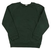 Tmavozelená mikina Tu