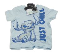 Nové - Světlemodré tričko se Stitchem Primark