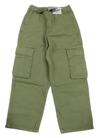 Nové - Khaki cargo rifle H&M
