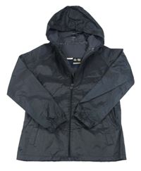 Tmavomodrá šusťáková nepromokavá funkční bunda s kapucí zn. REGATTA