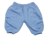 Modré melírované teplé tepláky ZARA