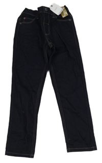 Nové - tmavomodré slim stretch waist rifle Next