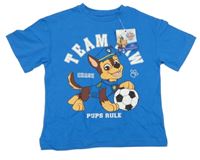 Modré tričko s PAW PATROL - Chase Nickelodeon
