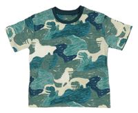 Army tričko s dinosaury Nutmeg