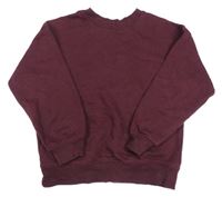 Tmavovínová mikina H&M