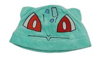 Tyrkysová plyšová čepice - Bulbasaur - Pokémon