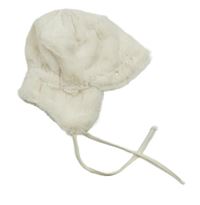 Smetanová kožešinová beranice