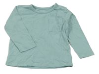 Světlezelené triko s kapsou M&S