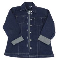 Tmavomodrá riflová bunda C&A