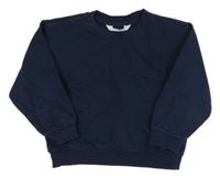 Tmavomodrá mikina H&M