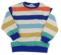 Bílo-barevná pruhovaná mikina M&S