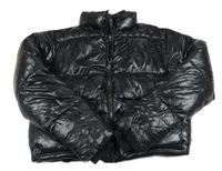 Černá šusťáková zimní crop bunda New Look