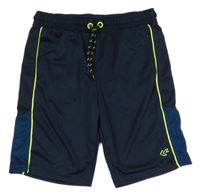 Tmavomodré sportovní kraťasy St. Bernard