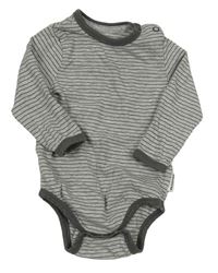 Šedé pruhované body Reserved