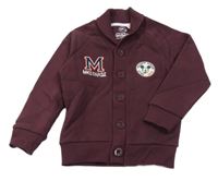 Mahagonová propínací mikina s Mickeym C&A