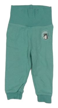 Zelenomodré tepláky s liškou Lupilu