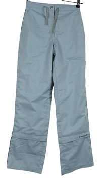 Dámské šedé šusťákové outdoorové kalhoty Le Coq Sportif 