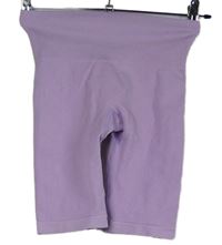 Dámské světlelila žebrované elastické kraťasy Primark 