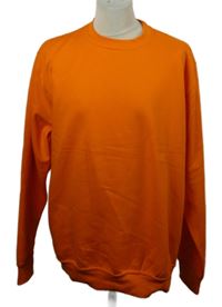 Pánská oranžová mikina 