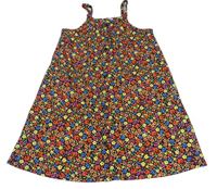 Barevné květinové šaty Primark