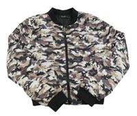 Army šusťákový zateplený bomber 