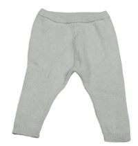 Světlešedé pletené kalhoty Next