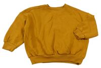 Hořčicová oversize mikina George