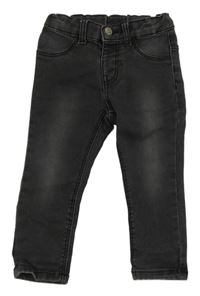 Tmavošedé skinny rifle hema