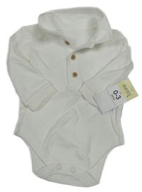 Nové - Bílé body s límečkem Matalan