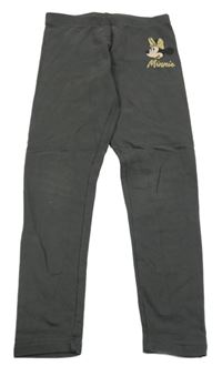 Tmavošedé legíny s Minnie C&A