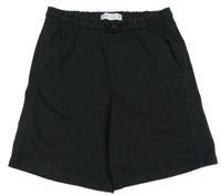 Černé teplákové kraťasy Zara