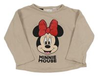 Béžové mikinotriko s Minnie Zara