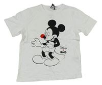 Bílé tričko s Mickeym Comic Relief