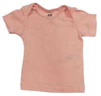 Meruňkové tričko H&M