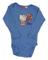 Modré body s Hello Kitty zn. Sanrio 