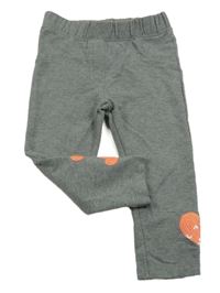 Šedé tregíny se srdíčky z flitrů Topomini 