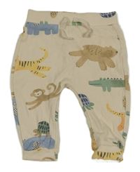 Béžové tepláky se zvířátky George 