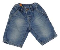 Modré riflové kraťasy C&A