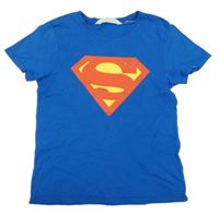 Modré tričko se znakem Supermana H&M