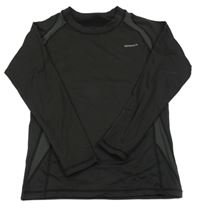 Černé thermo triko s logem BENNALD